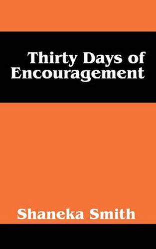Cover image for Thirty Days of Encouragement