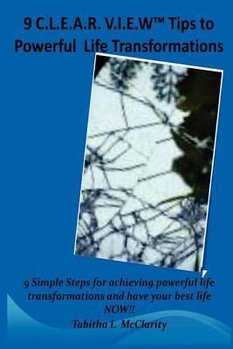 Cover image for The 9 C.L.E.A.R V.I.E.W Tips to Powerful Life Transformations: 9 Simple Steps for achieving powerful life transformations and have your best life NOW!!