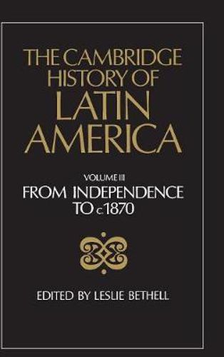 Cover image for The Cambridge History of Latin America