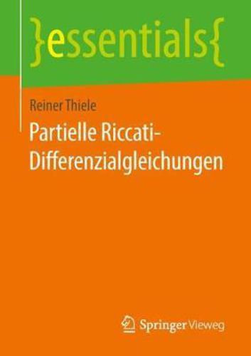 Cover image for Partielle Riccati-Differenzialgleichungen