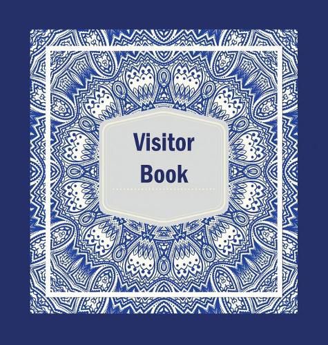 Cover image for Visitor Book (Hardcover): Log Book, record book