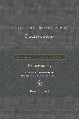 Cover image for The Preacher's Hebrew Companion to Deuteronomy