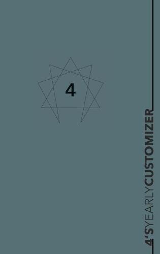 Cover image for Enneagram 4 YEARLY CUSTOMIZER Planner