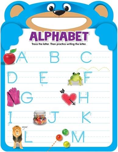 Active Minds Uppercase Alphabet: Shaped Write and Erase Board