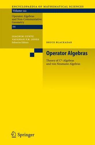 Cover image for Operator Algebras: Theory of C*-Algebras and von Neumann Algebras