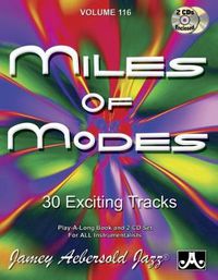 Cover image for Aebersold Vol. 116 Miles of Modes - Modal Jazz: Jazz Play-Along Vol.116