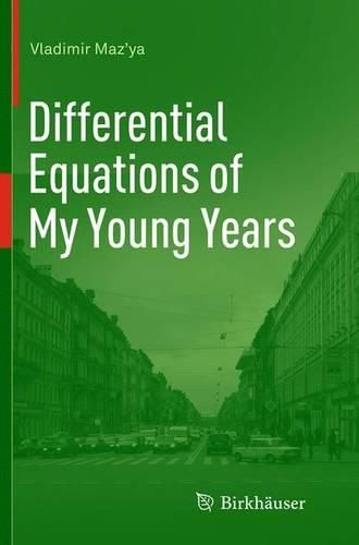 Cover image for Differential Equations of My Young Years