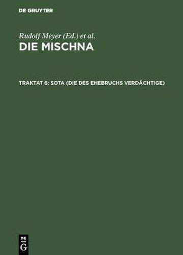 Cover image for Sota (Die des Ehebruchs Verdachtige)