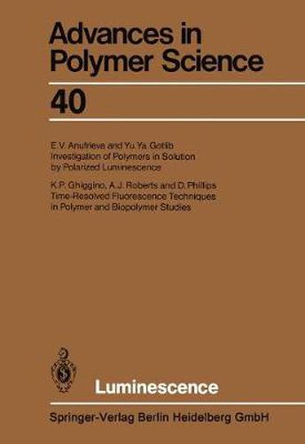 Cover image for Luminescence