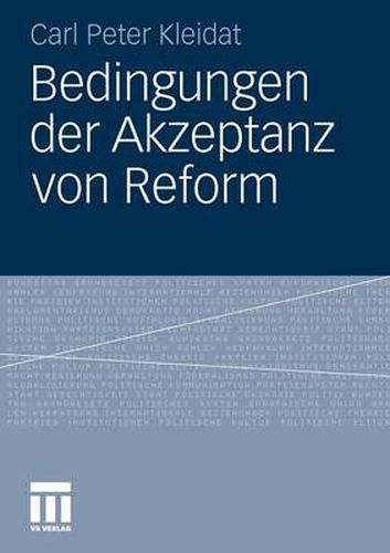 Bedingungen Der Akzeptanz Von Reform