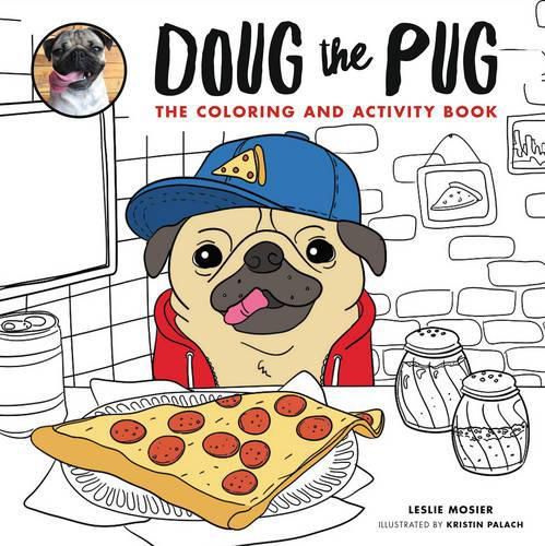 Cover image for Doug the Pug: The Coloring and Activity Book