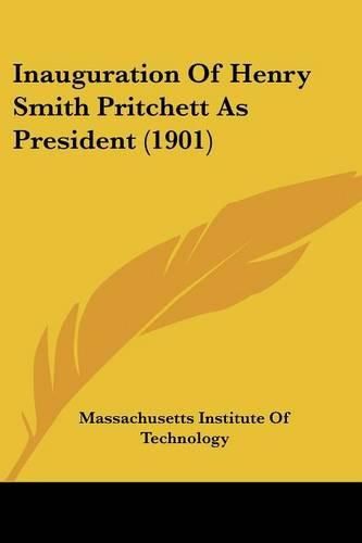 Inauguration of Henry Smith Pritchett as President (1901)