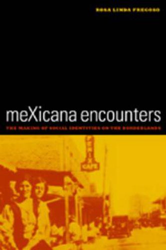 Cover image for meXicana Encounters: The Making of Social Identities on the Borderlands