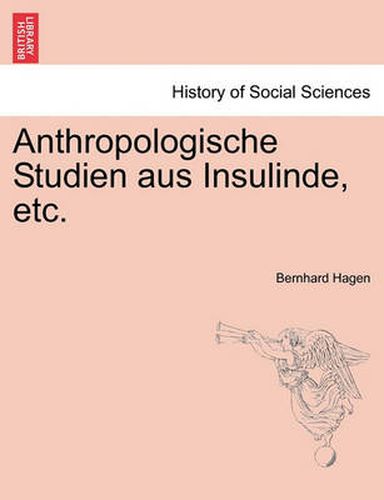 Cover image for Anthropologische Studien Aus Insulinde, Etc.