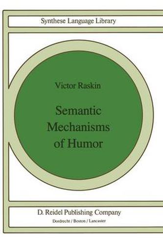 Cover image for Semantic Mechanisms of Humor