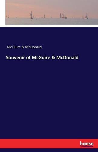 Cover image for Souvenir of McGuire & McDonald