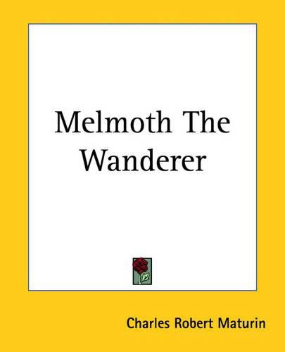 Cover image for Melmoth The Wanderer