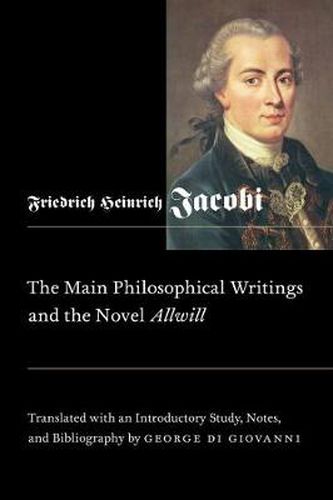 The Main Philosophical Writings and the Novel Allwill