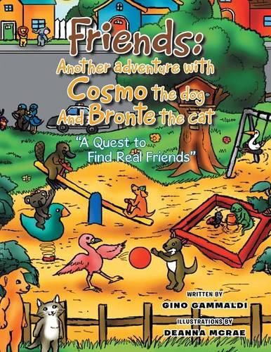 Cover image for Friends: Cosmo and Bronte: A Quest to Find Real Friends