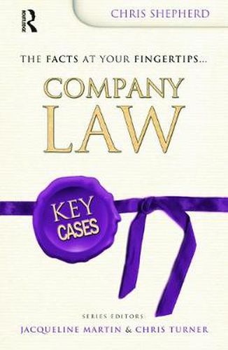 Cover image for Key Cases Company Law