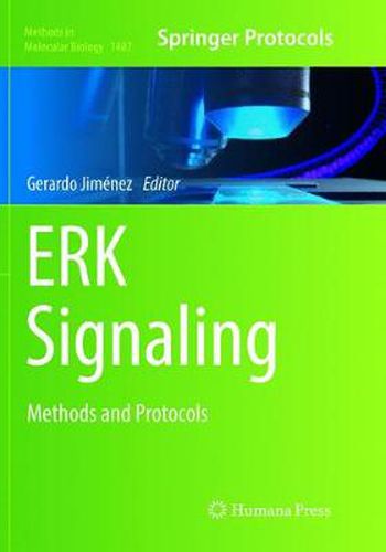Cover image for ERK Signaling: Methods and Protocols