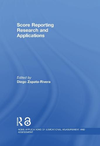 Cover image for Score Reporting Research and Applications