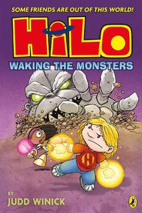 Cover image for Hilo: Waking the Monsters (Hilo Book 4)