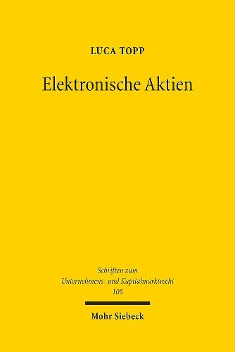 Cover image for Elektronische Aktien