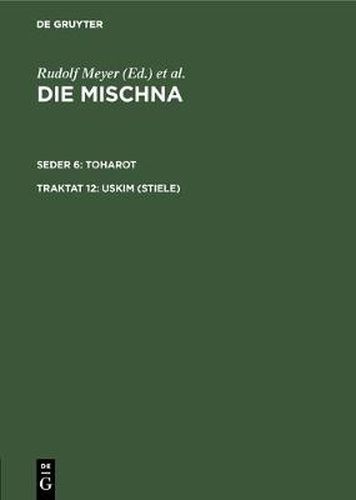Cover image for Uskim (Stiele)