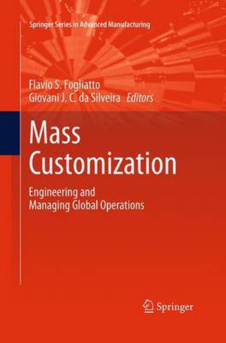 Cover image for Mass Customization: Engineering and Managing Global Operations