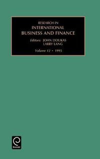 Cover image for Research in International Business and Finance