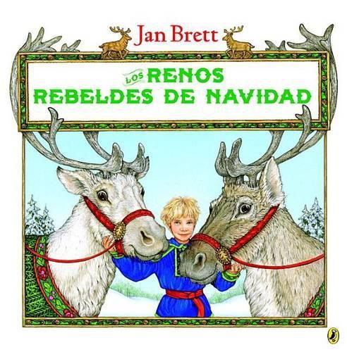 Cover image for Los renos rebeldes de Navidad (Spanish Edition)