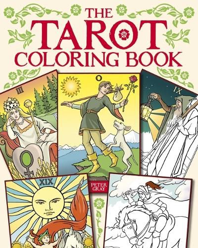 Cover image for The Tarot Coloring Book