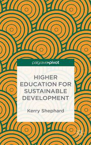 Cover image for Higher Education for Sustainable Development