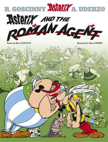 Cover image for Asterix: Asterix and The Roman Agent: Album 15