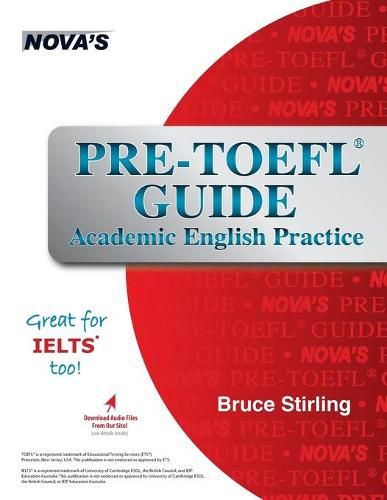 Cover image for Pre-TOEFL Guide: Academic English Practice