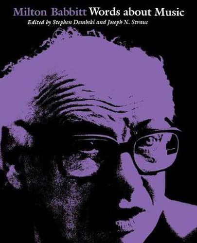 Cover image for MILTON BABBITT