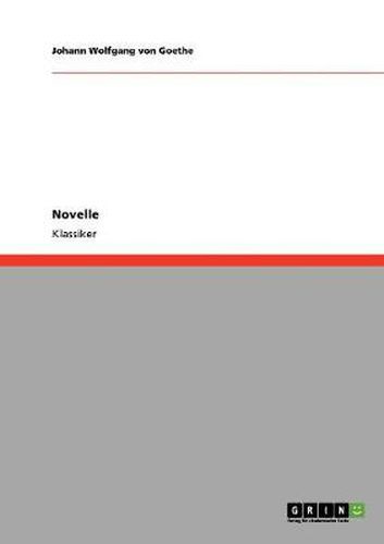 Cover image for Novelle