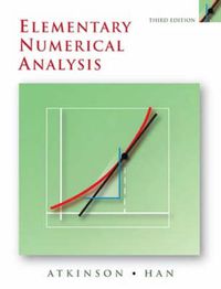 Cover image for Elementary Numerical Analysis