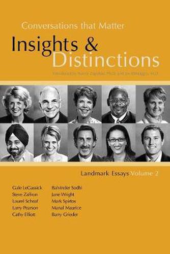 Cover image for Conversations That Matter: Insights & Distinctions-Landmark Essays Volume 2