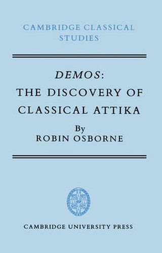 Cover image for Demos: The Discovery of Classical Attika