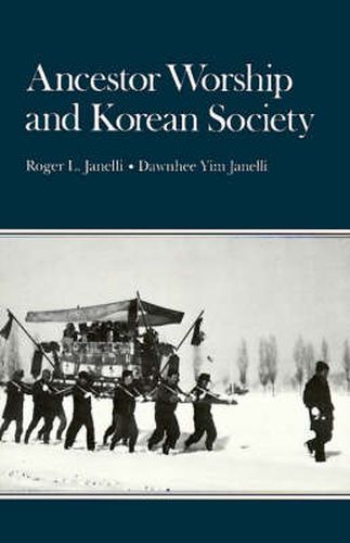 Cover image for Ancestor Worship and Korean Society