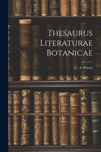 Cover image for Thesaurus Literaturae Botanicae