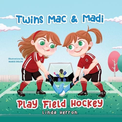 Twins Mac & Madi Play Field Hockey