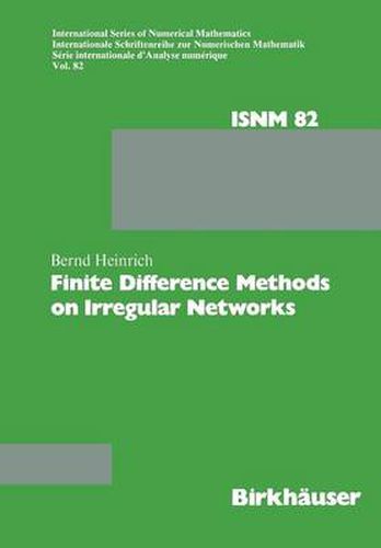 Cover image for Finite Difference Methods on Irregular Networks