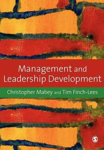 Cover image for Management and Leadership Development