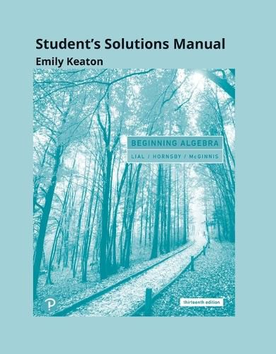 Cover image for Student Solutions Manual for Beginning Algebra