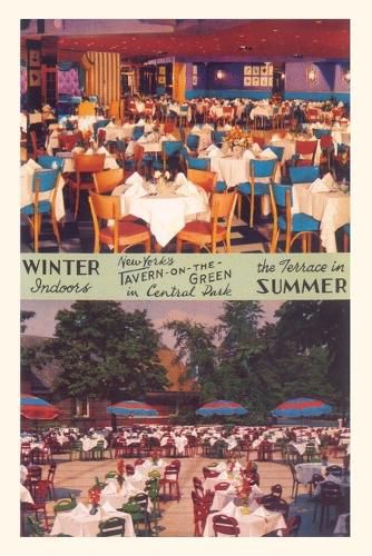 Cover image for Vintage Journal Tavern on the Green Postcard