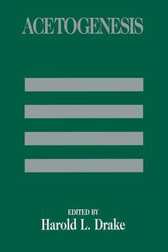 Cover image for Acetogenesis