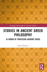 Cover image for Studies in Ancient Greek Philosophy